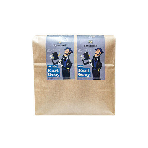 Sonnentor Earl Grey Zwarte thee los 1 kg Sonnentor Earl Grey Zwarte thee los 1 kg