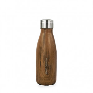 Yoko Waterfles Wood Isotherm 260 ml