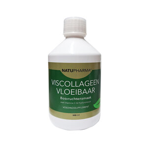 Natupharma Viscollageen vloeibaar bosvruchten 500 ml