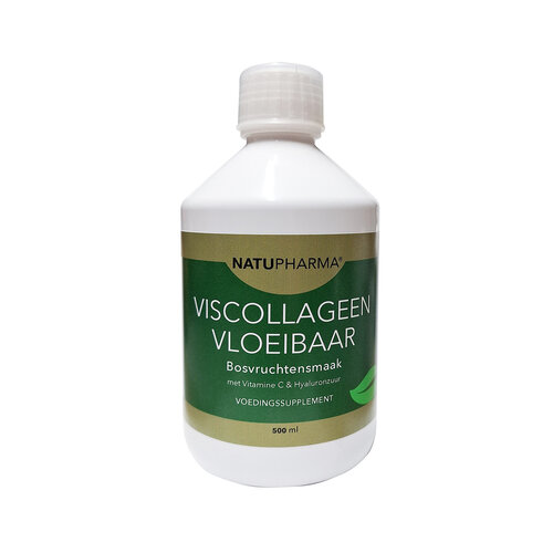 Natupharma Viscollageen vloeibaar bosvruchten 500 ml
