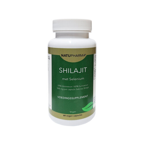 Natupharma Shilajit met Selenium 60 caps. Natupharma Shilajit met Selenium 60 caps.