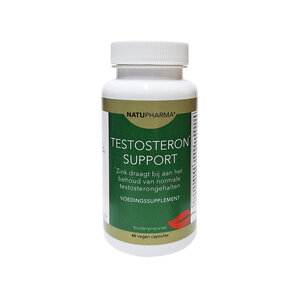 Natupharma Testosteron Support (KSM-66, Maca, Shilajit & Zink) 60 caps.