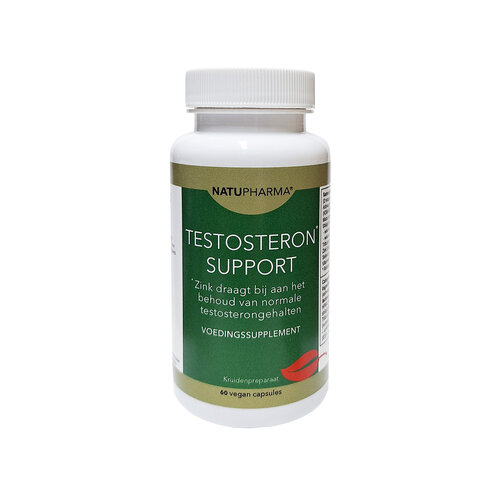 Natupharma Testosteron Support (KSM-66, Maca, Shilajit & Zink) 60 caps.