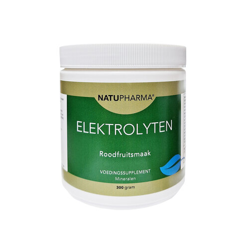 Natupharma Elektrolyten rood fruit 300 gr.