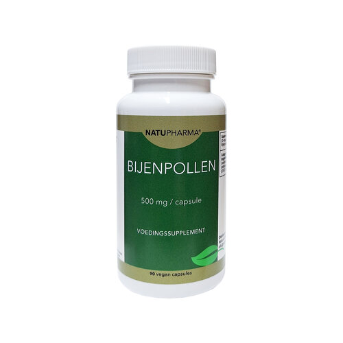Natupharma Bijenpollen 500 mg 90 caps.