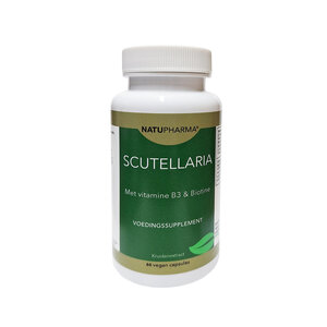 Natupharma 2+1 ACTIE Scutellaria met Vitamine B3 & Biotine 60 caps.