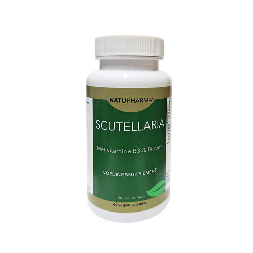 Natupharma Scutellaria met Vitamine B3 & Biotine 60 caps.