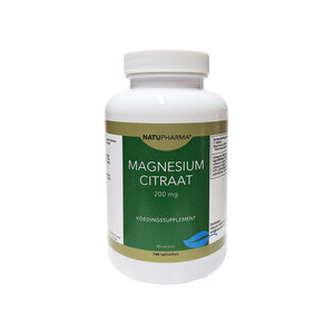 Natupharma Magnesium Citraat 200 mg