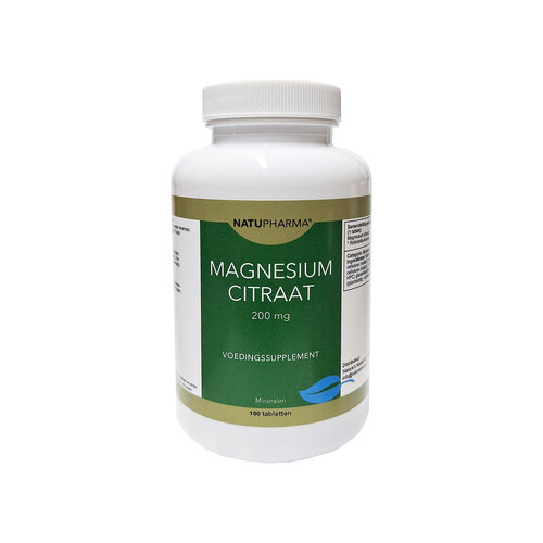 Natupharma Magnesium Citraat 200 mg