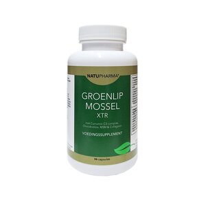 Natupharma Groenlipmossel XTR met curcumin C3 complex 90 caps.