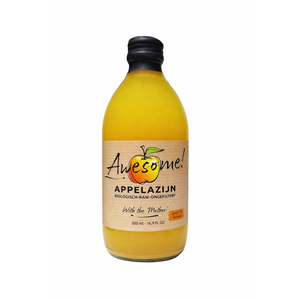 Awesome Appelazijn - with The Mother- met gember en kurkuma 500 ml