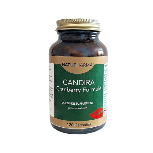 Natupharma Natupharma Candira Cranberry Formule (met D-Mannose) 120 capsules