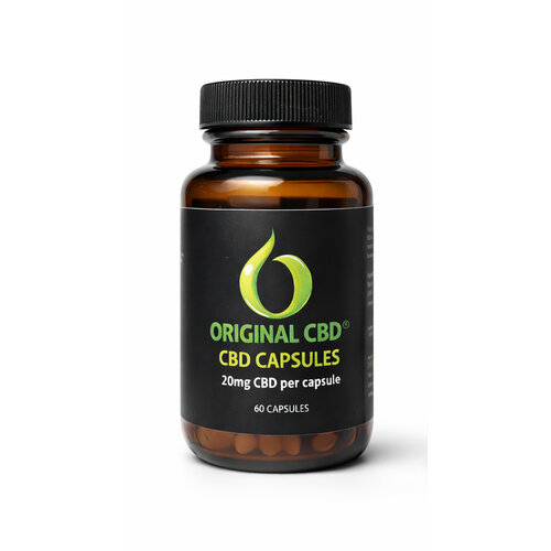 Original CBD Original CBD olie 20 mg Capsules 60 stuks