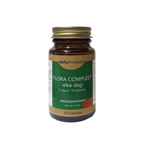 Natupharma Flora Compleet 30 cps Natupharma Flora Compleet 30 cps