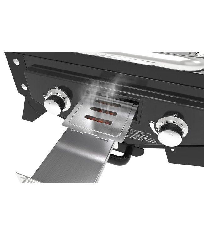 Gas- tafelbarbecue Medison Zilver