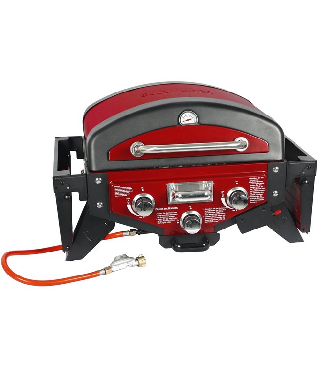 Gas- tafelbarbecue Medison Rood