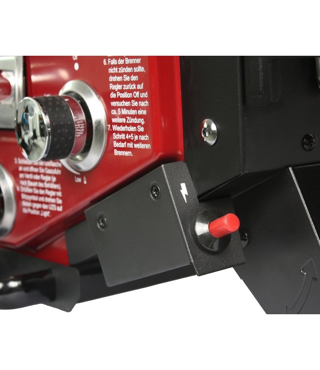 Gas- tafelbarbecue Medison Rood