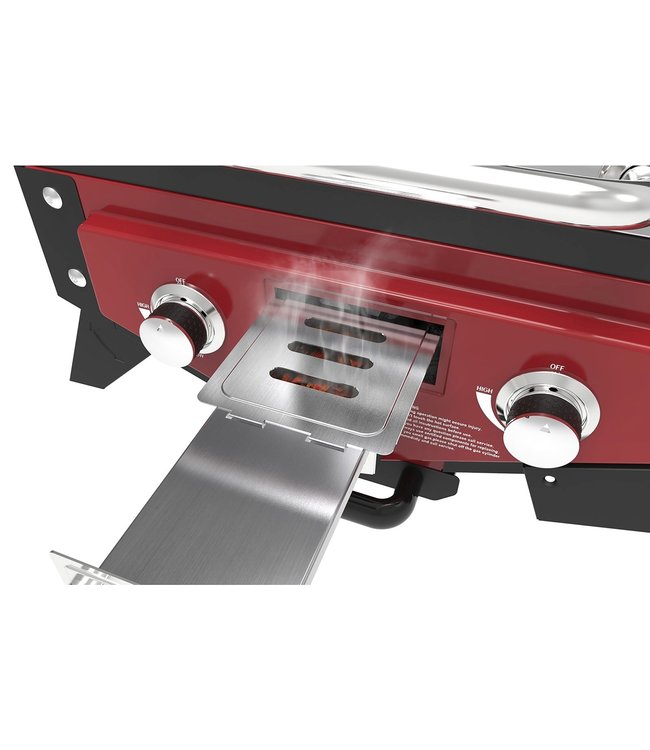 Gas- tafelbarbecue Medison Rood