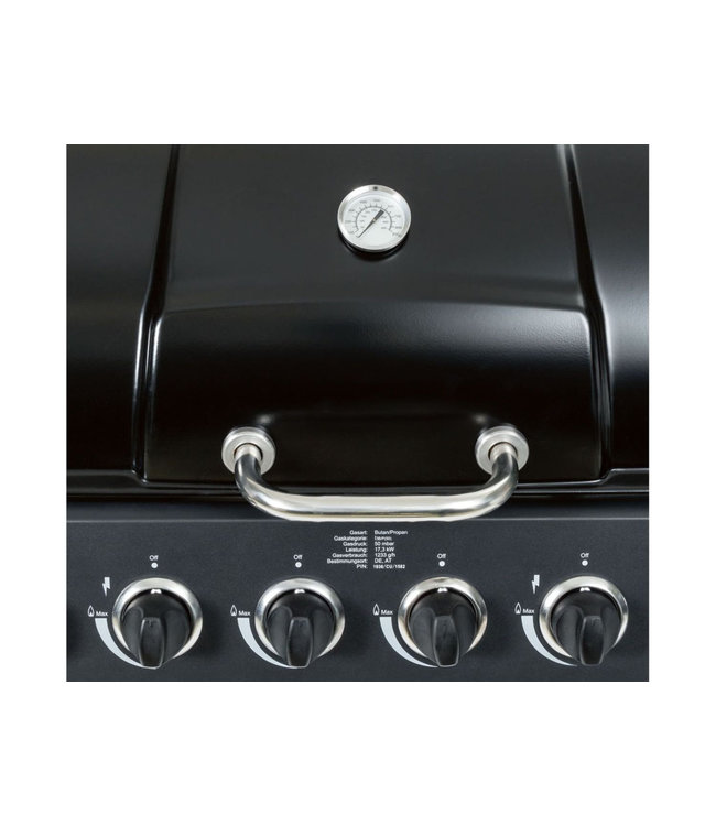 Gasbarbecue Dayton 6.1 zwart