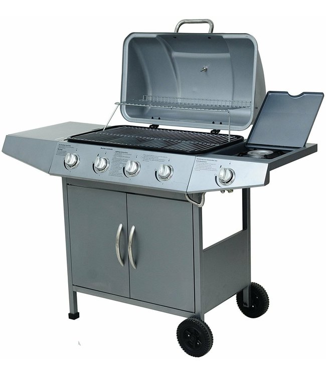 Gasbarbecue Dayton 4.1 Zilver