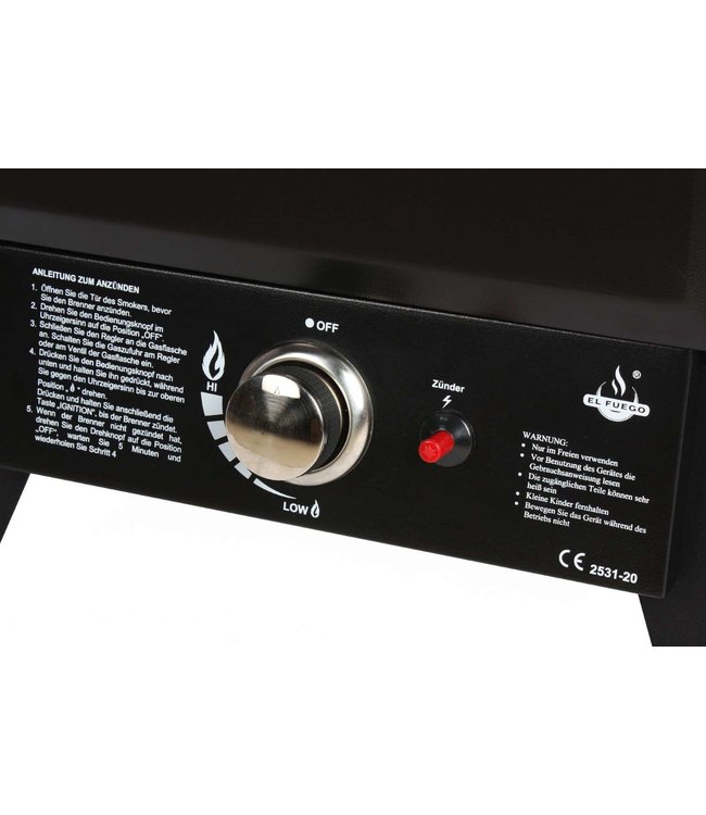 Gas smoker "Portland W"