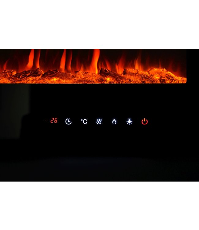 EL Fuego elektrische inbouwhaard "Cervinia"  152,5cm