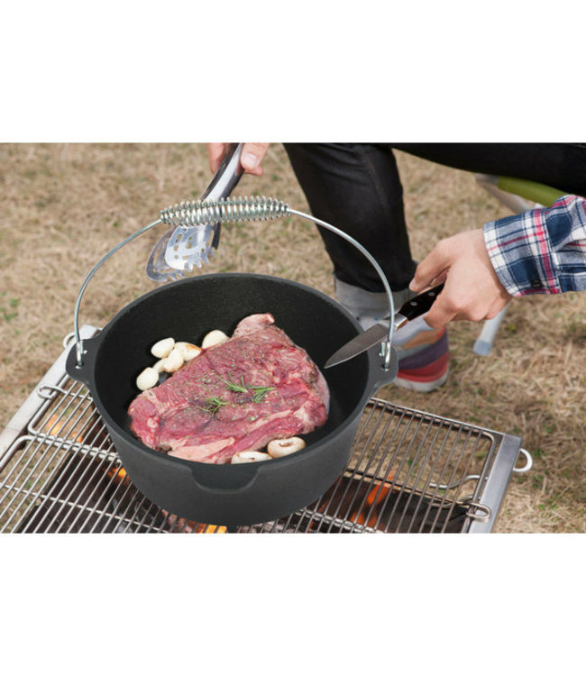 EL fuego Dutch Oven Pan gietijzer 4,26L