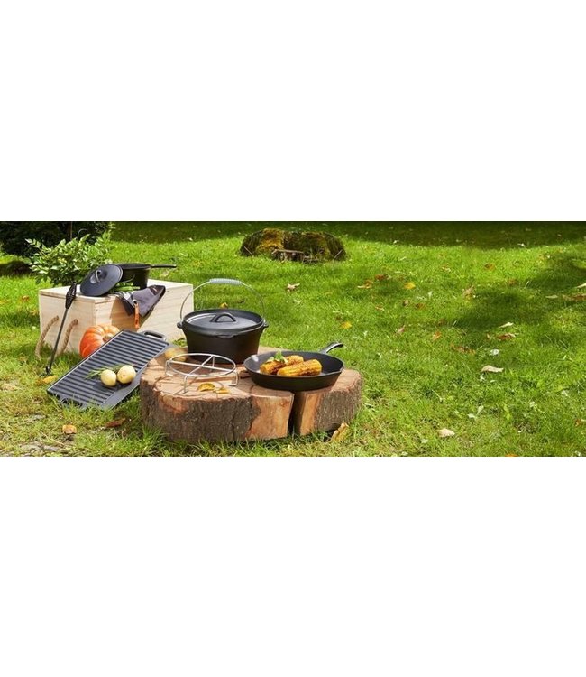 EL Fuego Dutch oven set gietijzer 7-Delig