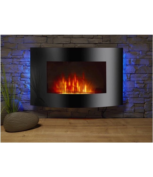 EL Fuego elektrische haard Zürich - Zwart - 2000 W