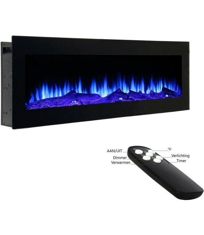 El Fuego elektrische LED haard Lausanne 105cm 900/1800 W