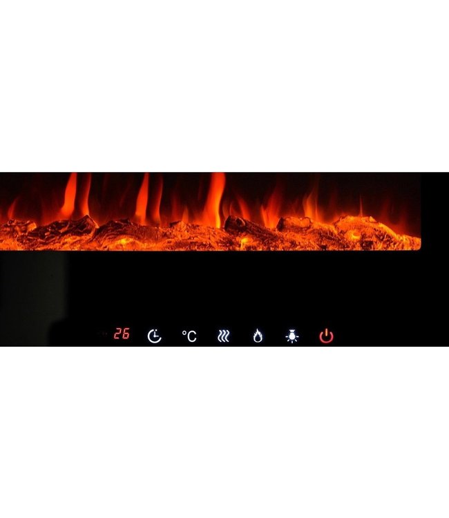 Elektrische inbouwhaard Linz 128cm