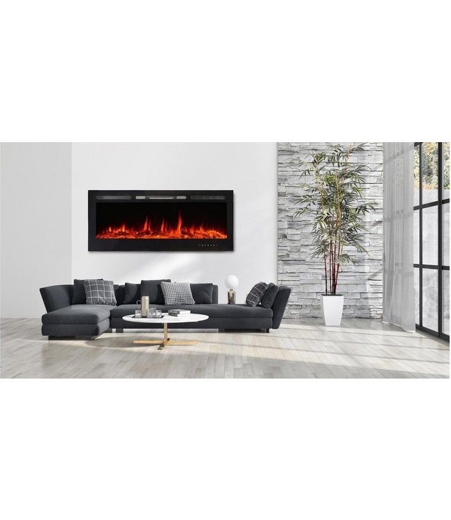 Elektrische inbouwhaard Linz 128cm