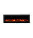 Elektrische LED inbouwhaard Meran 130cm