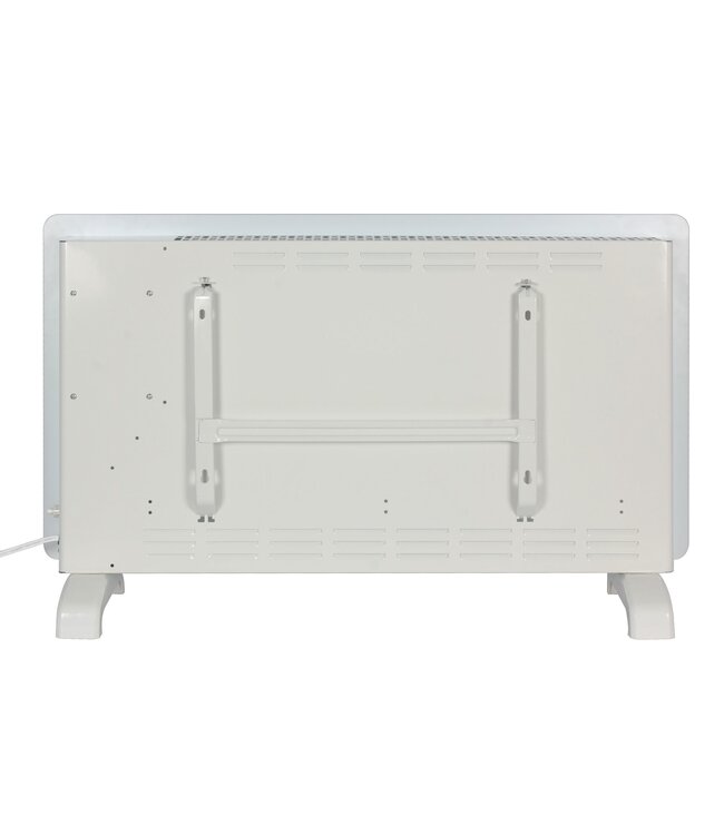 El Fuego elektrische glas convectorkachel 2000 W wit