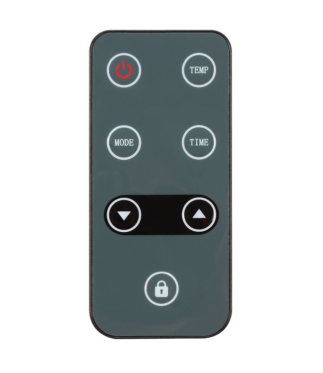 El Fuego elektrische glas convectorkachel 2000 W wit