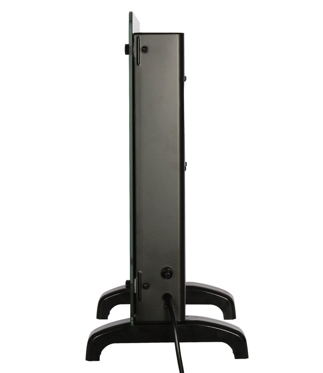 El Fuego elektrische glas convectorkachel 2000W zwart