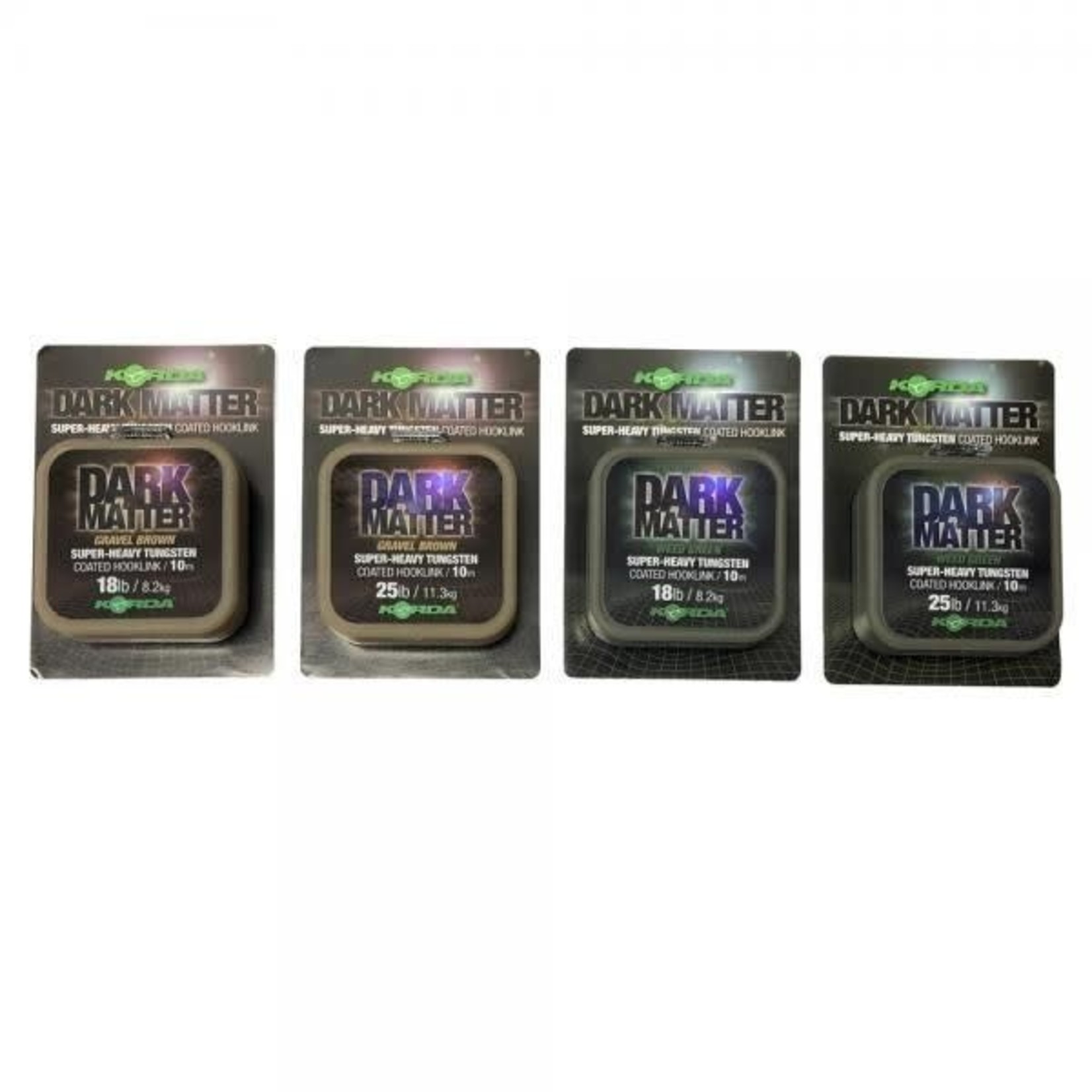 KORDA Korda Dark Matter Tungsten Coated Braid Brown 18lb 10m