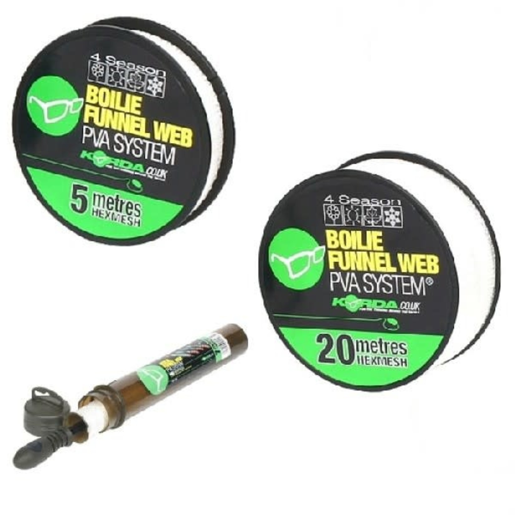 KORDA Korda Boilie Funnel Web Hexmesh 5 m Refill