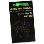 KORDA Korda Micro Rig Swivel - 20 pcs