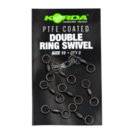 KORDA Korda PTFE Double Ring Swivel Size 11 (8pcs)