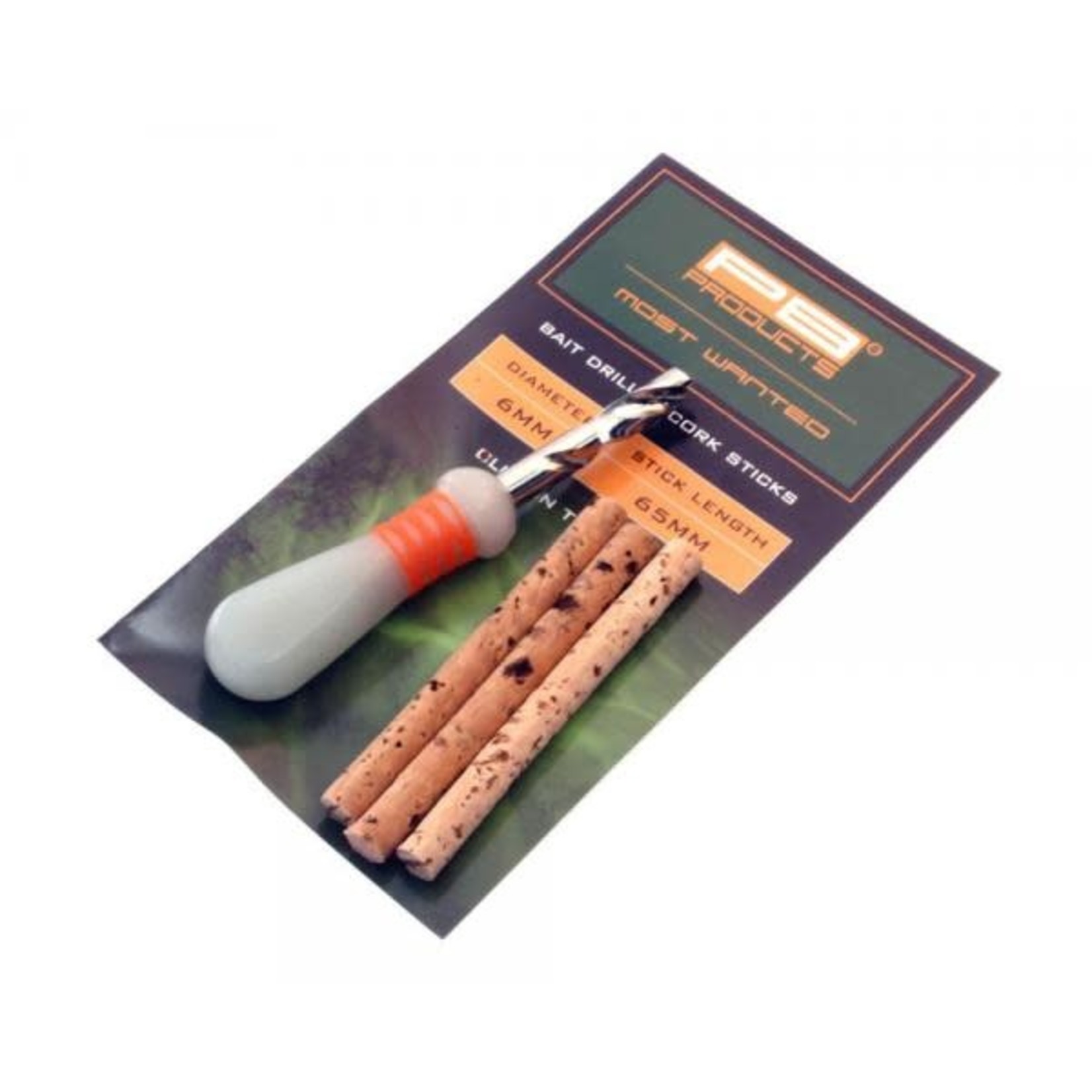 PB PB Bait Drill 8mm + cork sticks 3pcs