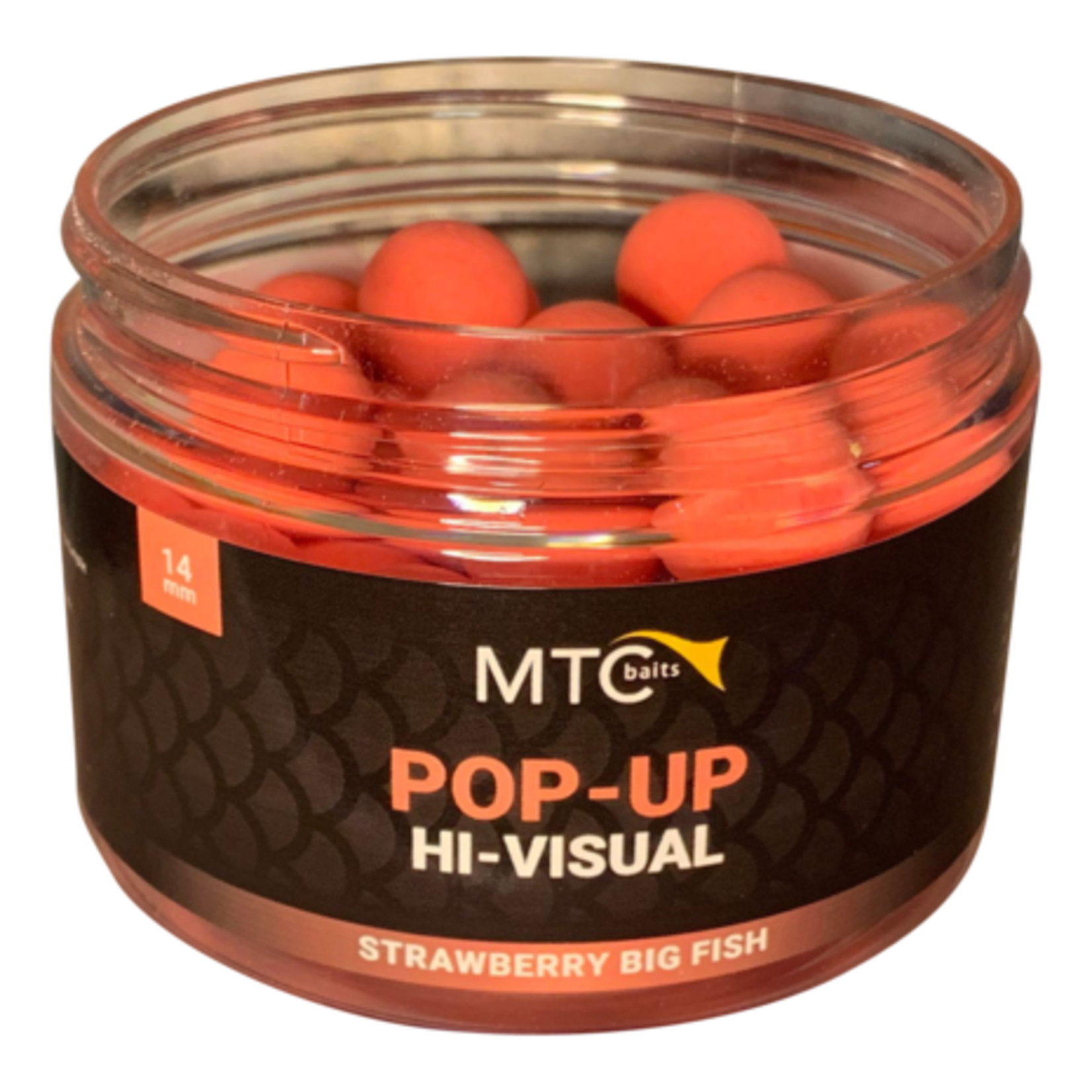 MTC BAITS MTC Strawberry Big Fish Pop Ups