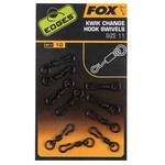 FOX Edges Kwik change hook swivels size 11