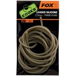 FOX Edges leader silicone 0.5mm trans khaki x 1.5m