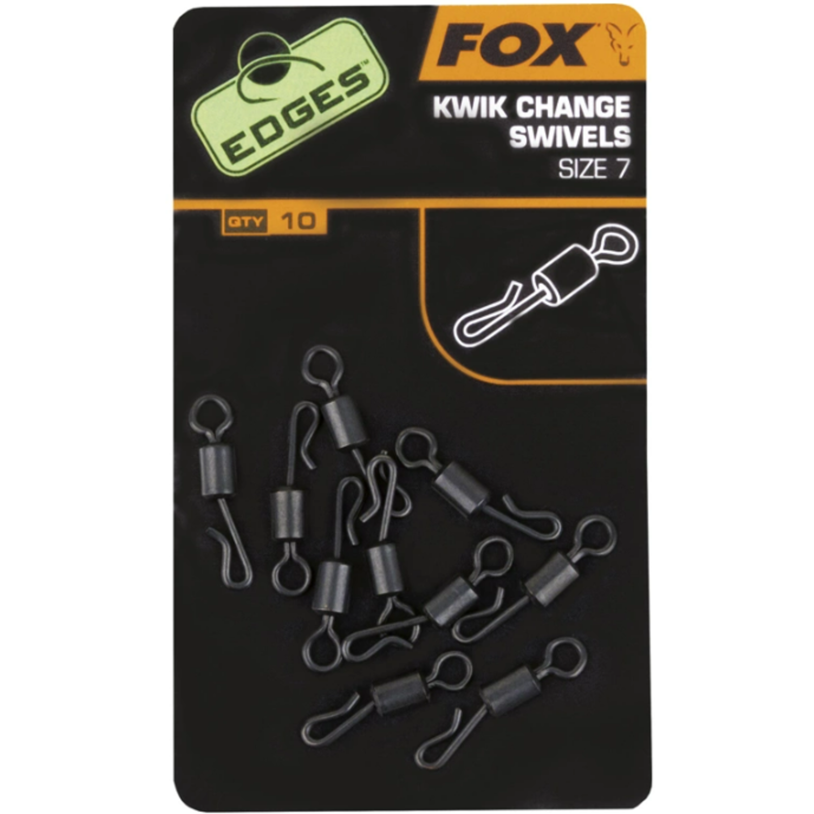 FOX Edges kwik change swivels size 7 x 10