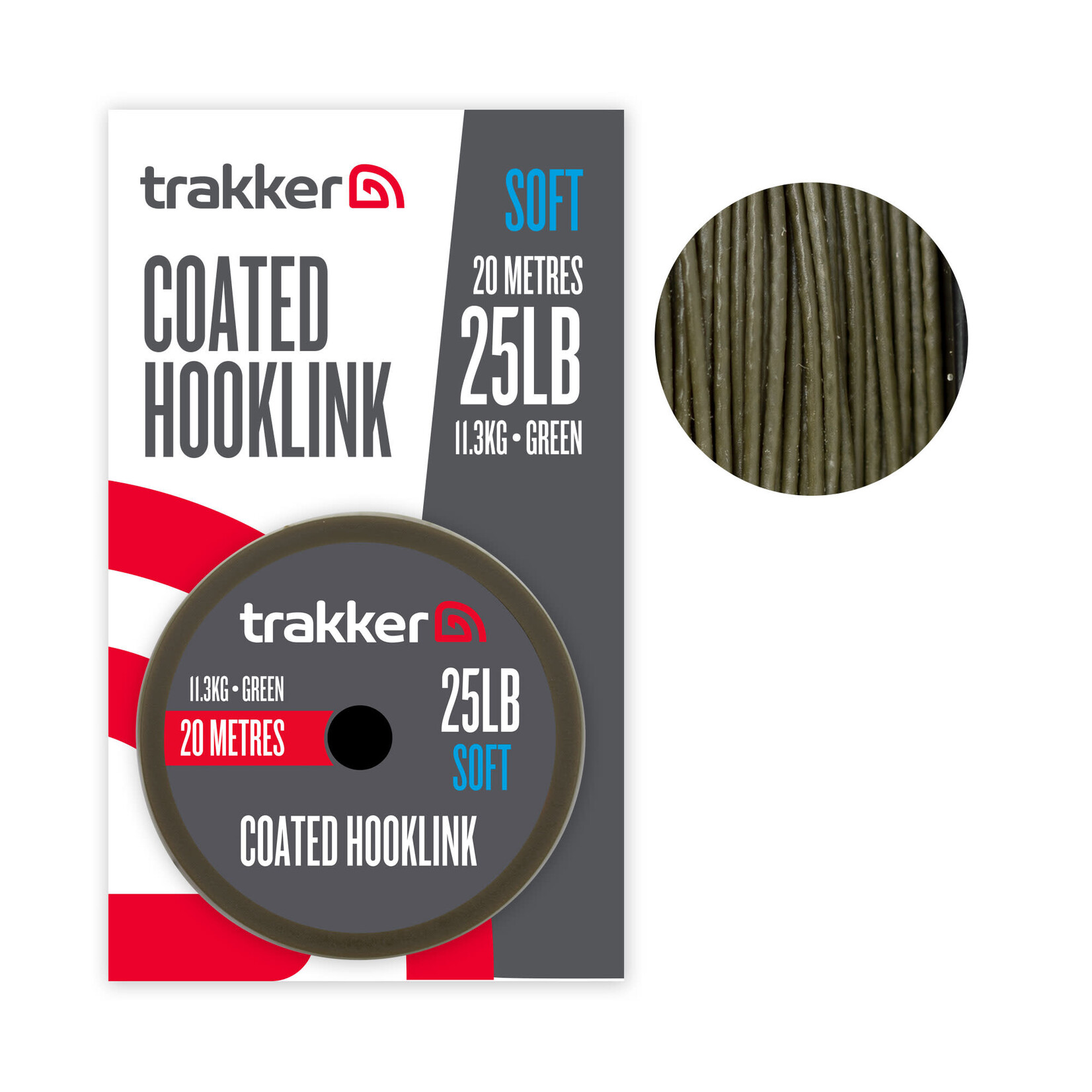 TRAKKER Trakker Soft Coated Hooklink 25LB
