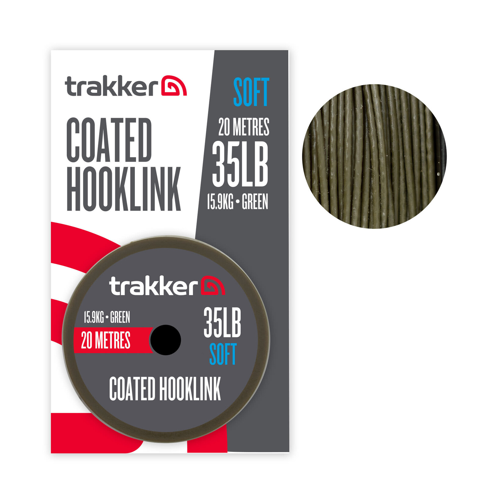 TRAKKER Trakker Soft Coated Hooklink 35LB