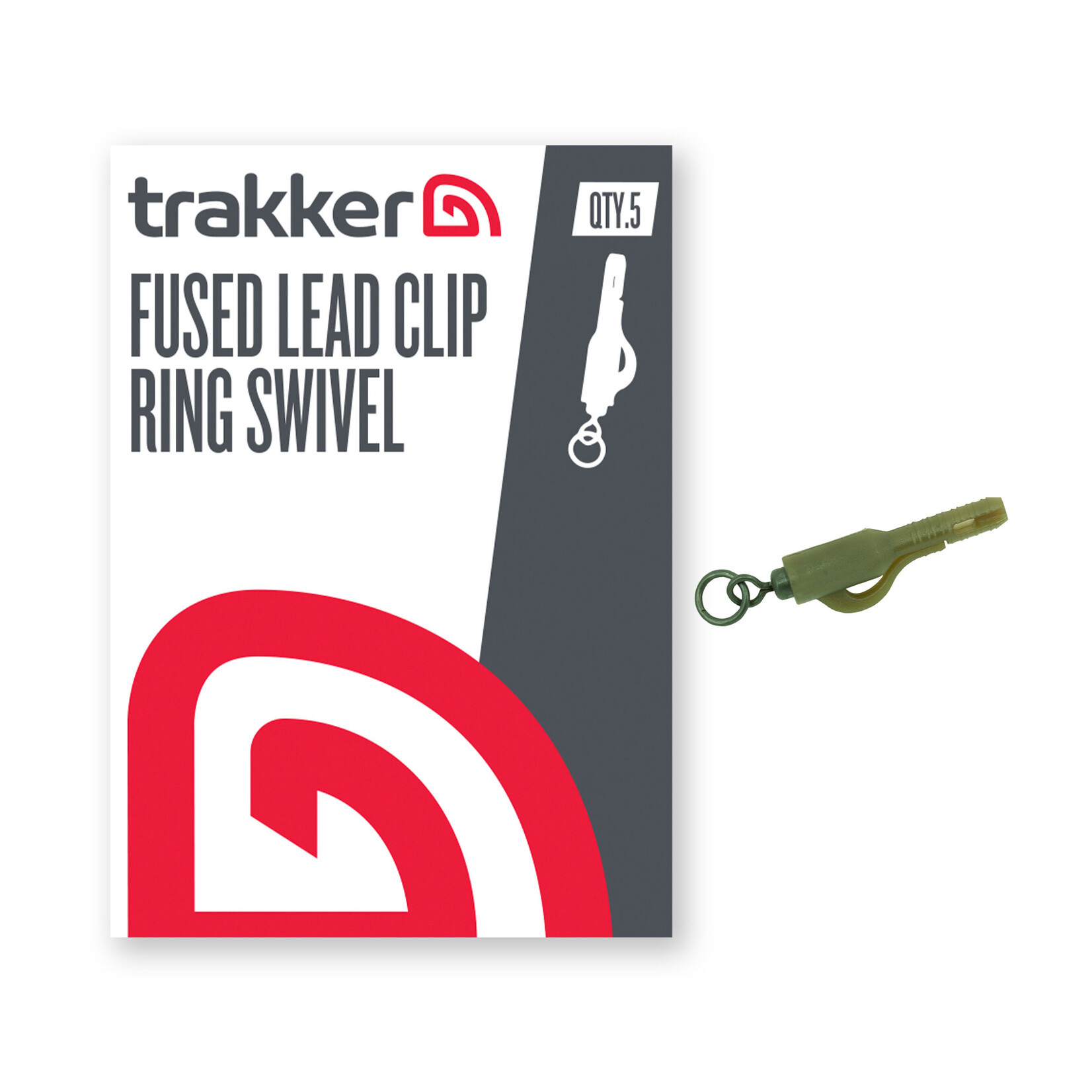 TRAKKER Trakker Fused Lead Clip Ring Swivel