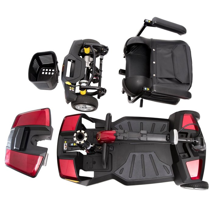 Pride GoGo LX 4 Scootmobiel opvouwbaar