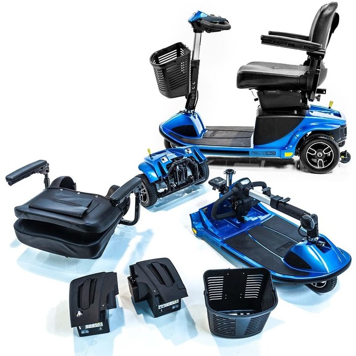 Pride Revo 2.0 3-Wiel Scootmobiel opvouwbaar